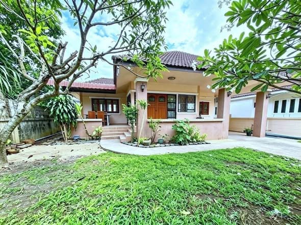 บ้านเดี่ยวชั้นเดียวให้เช่า เชียงใหม่ | โครงการธนาบุญ สันผักหวาน หางดง 