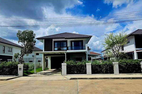 ให้เช่า บ้านเดี่ยว หางดง กาญจน์กนกวิลล์ 18 โครงการน่าอยู่ เดินทางสะดวก