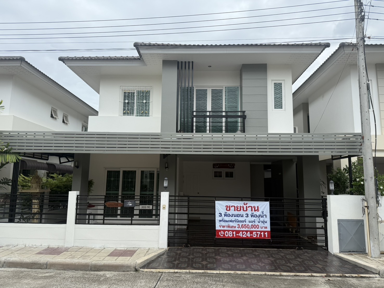 ให้เช่า บ้านเดี่ยว แม่เหียะ-ป่าแดด ดิเออบาน่า 2 โครงการน่าอยู่ บ้านสวย