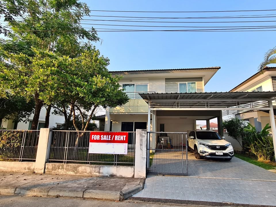 ให้เช่า บ้านเดี่ยว สันทราย-สันผีเสื้อ พฤกษ์ลดา 2 โครงการน่าอยู่ เดินทางสะดวก