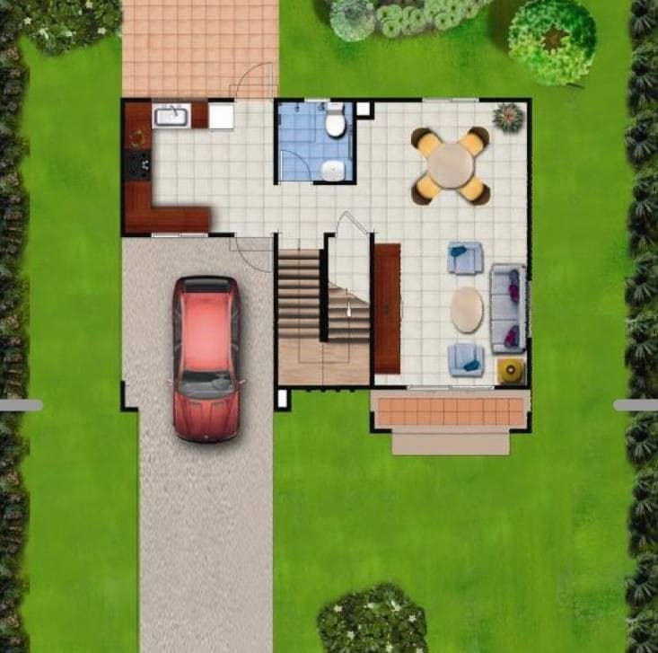 ให้เช่า บ้านเดี่ยว แม่ริม Karnkanok Ville 12 โครงการน่าอยู่ เดินทางสะดวก